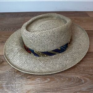 Dorfman Pacific Unisex Boater Style Hat, Sz Large